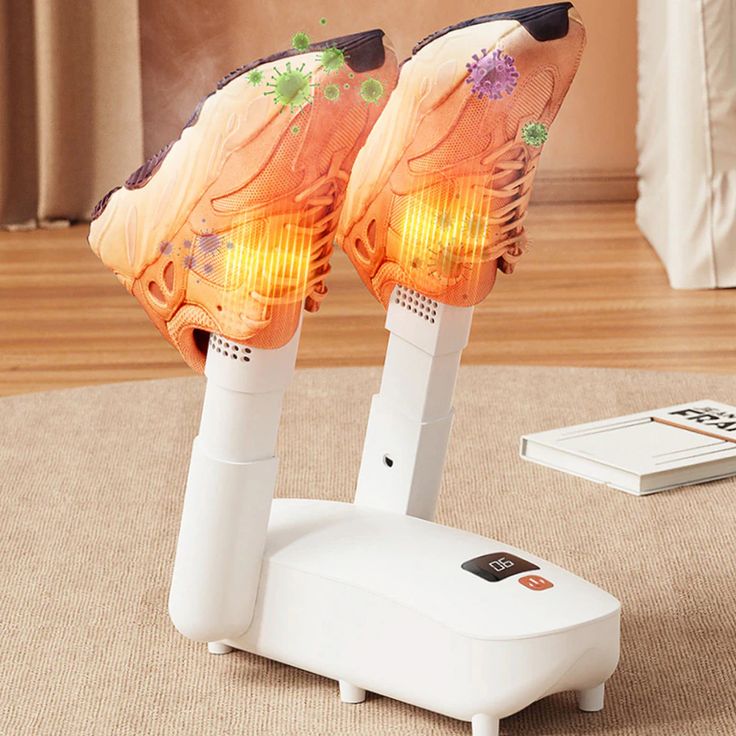 2-in-1 Electric Shoe Dryer & Boot Warmer | Intelligent Timer | Portable Fast Drying & Odor Removal